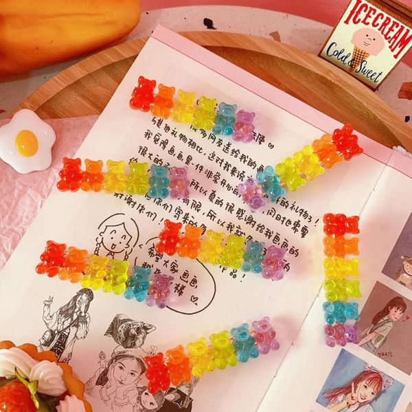 hair accessories 1pc bear clip candy hairpin korea barrette headwear colorful cute for girls women, Slivery;white
hair accessories 1pc bear clip candy hairpin korea barrette headwear colorful cute for girls women, Slivery;white