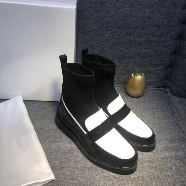 boots woman ankle luxury designer brand wool boot tube genuine leather ladies sock autumn winter female shoes 2021, Black
boots woman ankle luxury designer brand wool boot tube genuine leather ladies sock autumn winter female shoes 2021, Black