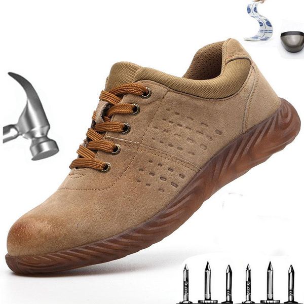 boots men's summer breathable flying woven steel head anti-smashing work anti-puncture safety shoes lightweight outdoor, Black
boots men's summer breathable flying woven steel head anti-smashing work anti-puncture safety shoes lightweight outdoor, Black