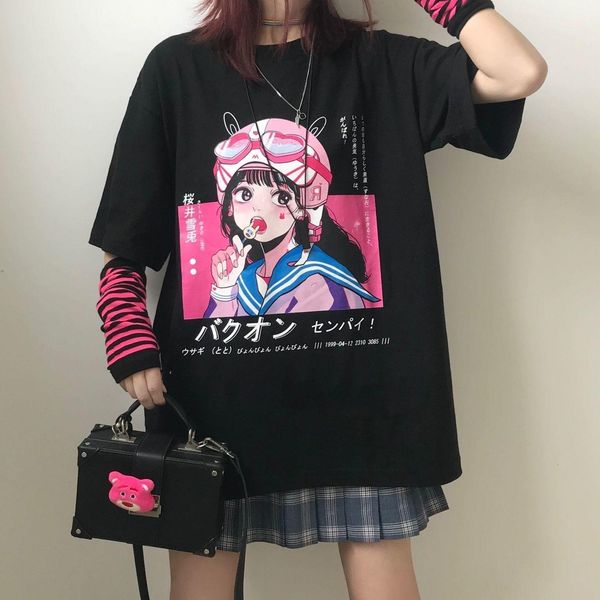 summer goth female tee aesthetic loose women t-shirt punk dark grunge streetwear ladies gothic tshirts harajuku clothes y2k, White
summer goth female tee aesthetic loose women t-shirt punk dark grunge streetwear ladies gothic tshirts harajuku clothes y2k, White