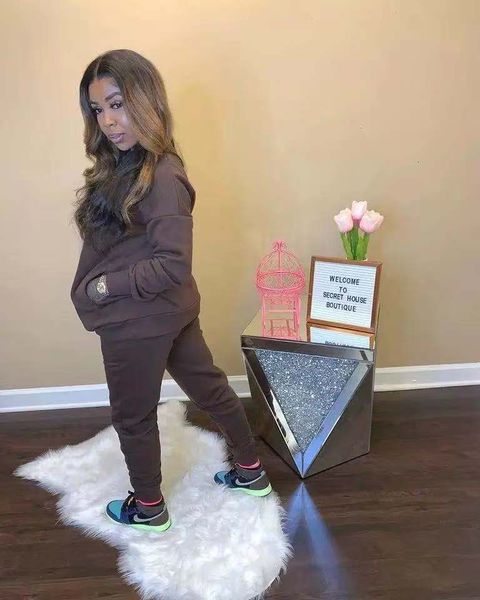 women's 2-piece sportswear, internet celebrity, letter crew neck, long sleeve, trousers, elastic suit, 2021 hu6h, Gray
women's 2-piece sportswear, internet celebrity, letter crew neck, long sleeve, trousers, elastic suit, 2021 hu6h, Gray