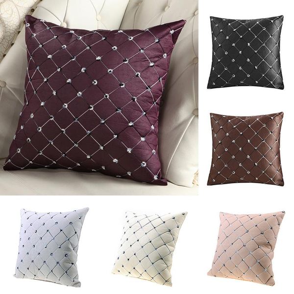 cushion/decorative pillow cute embroidered plaids case square lattice throw home room cushion cover sofa bed decor 45cm*45cm 
cushion/decorative pillow cute embroidered plaids case square lattice throw home room cushion cover sofa bed decor 45cm*45cm