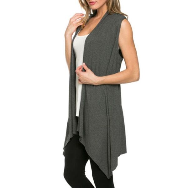 women's jackets women autumn spring blend cardigan outwear lady office wear long coat casual sleeveless jacket plus size, Black;brown
women's jackets women autumn spring blend cardigan outwear lady office wear long coat casual sleeveless jacket plus size, Black;brown