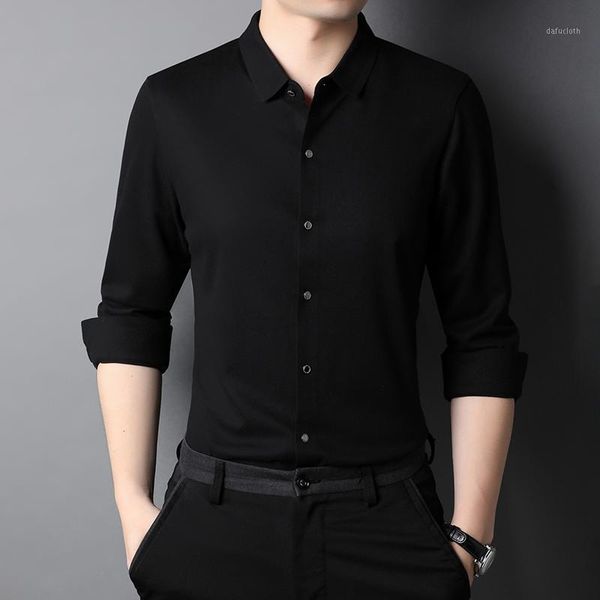 men's casual shirts brand english style spring fall men long sleeve shirt solid stand collar pullover fashion male clothing, White;black
men's casual shirts brand english style spring fall men long sleeve shirt solid stand collar pullover fashion male clothing, White;black