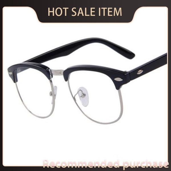 classic new glasses metal nerd clear lens fashion eyewear retro half vintage frames eyeglasses frame gpbci, White;black
classic new glasses metal nerd clear lens fashion eyewear retro half vintage frames eyeglasses frame gpbci, White;black