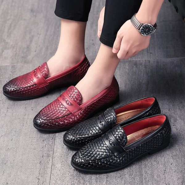 dress shoes british men's woven style oxford luxury male monk strap moccasins wedding prom shoe sapato social masculino, Black
dress shoes british men's woven style oxford luxury male monk strap moccasins wedding prom shoe sapato social masculino, Black