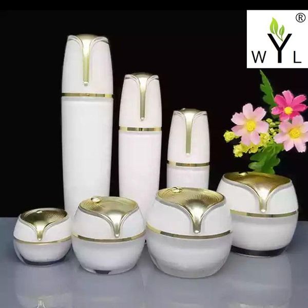 storage bottles & jars 10pcs/lot 10/15/30/50g white acrylic eye/face cream jar 10/30/50/100ml diy luxury empty cosmetic lotion packing conta
storage bottles & jars 10pcs/lot 10/15/30/50g white acrylic eye/face cream jar 10/30/50/100ml diy luxury empty cosmetic lotion packing conta