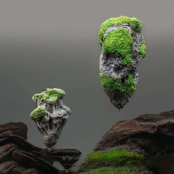 decorations suspension stone artificial floating fish tank decoration accessories aquarium 
decorations suspension stone artificial floating fish tank decoration accessories aquarium