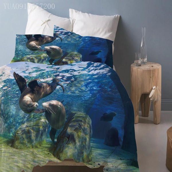 bedding sets marine life duvet cover set single size seal printing quilt covers for kids bedroom decor twin bed linens home textile
bedding sets marine life duvet cover set single size seal printing quilt covers for kids bedroom decor twin bed linens home textile