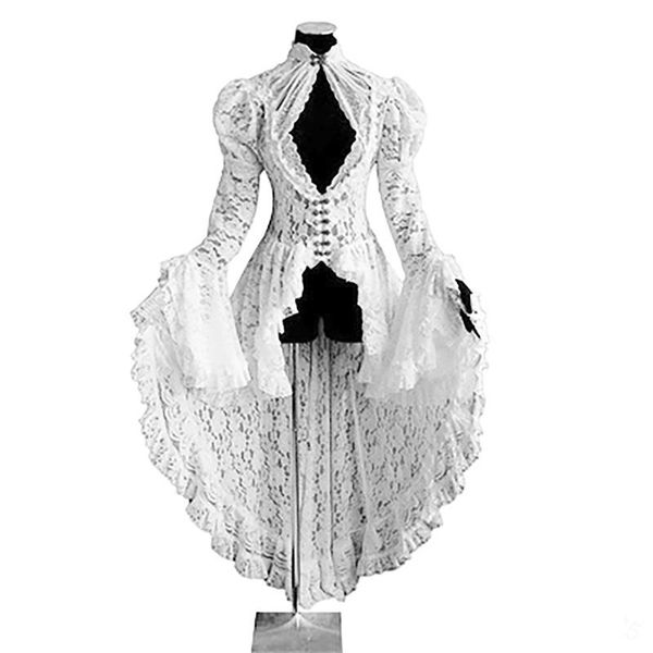 casual dresses lace stitching elegant tuxedo dress temperament up retro party white court style vintage princess halloween xl, Black;gray
casual dresses lace stitching elegant tuxedo dress temperament up retro party white court style vintage princess halloween xl, Black;gray