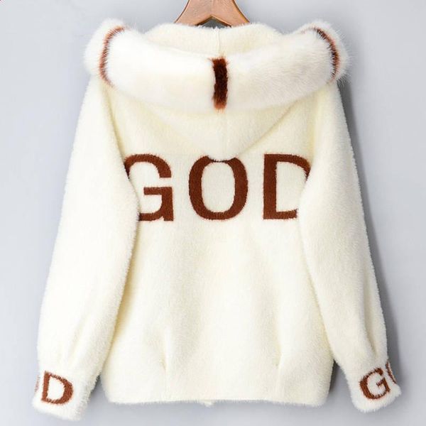 women's fur & faux gamporl 2021 fashion winter sheepskin coat cardigan loose warm thick artificial casual vintage overcoat, Black
women's fur & faux gamporl 2021 fashion winter sheepskin coat cardigan loose warm thick artificial casual vintage overcoat, Black