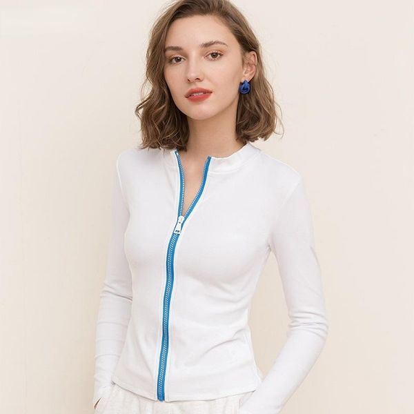 women's jackets donsignet autumn winter high collar zipper solid hoodie thick fleece womens bottoming shirt cotton long sleeve slim wom, Black;brown
women's jackets donsignet autumn winter high collar zipper solid hoodie thick fleece womens bottoming shirt cotton long sleeve slim wom, Black;brown