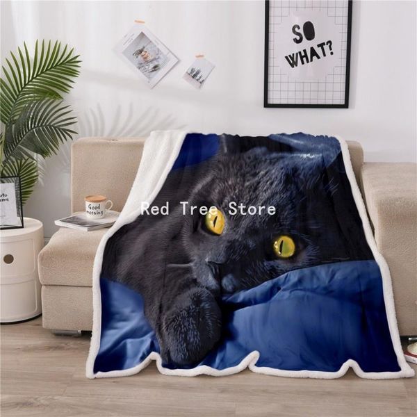 blankets black cat throw blanket sofa bedding 3d animal plush sherpa lovely pets bedspread fur printed quilt large size 150x200cm
blankets black cat throw blanket sofa bedding 3d animal plush sherpa lovely pets bedspread fur printed quilt large size 150x200cm