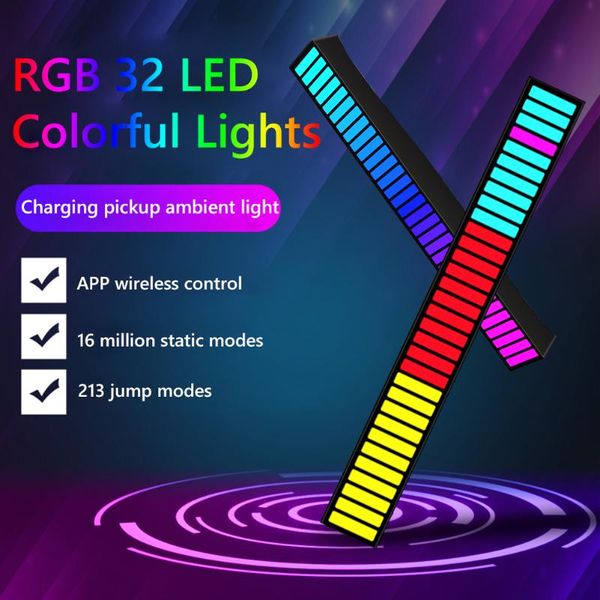 computer speakers 1pc app control led pickup light bar music rhythm rgb rechargeable lamp strip audio car home background decoration
computer speakers 1pc app control led pickup light bar music rhythm rgb rechargeable lamp strip audio car home background decoration