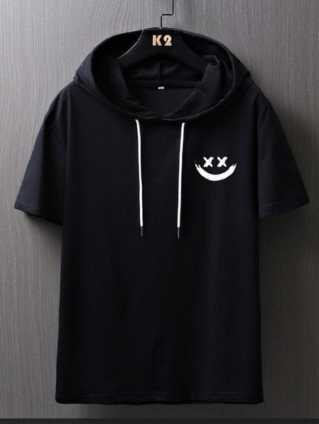 romwe guys graphic print hooded tee w5ow#, White;black
romwe guys graphic print hooded tee w5ow#, White;black