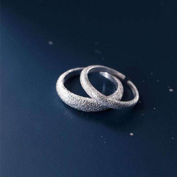 cluster rings 1 pcs 925 sterling silver cold wind twinkles frosted ring adjustable size temperament accessories finger jewelry, Golden;silver
cluster rings 1 pcs 925 sterling silver cold wind twinkles frosted ring adjustable size temperament accessories finger jewelry, Golden;silver