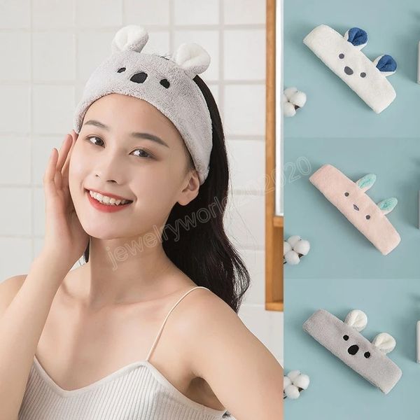 cute cartoon plush headband women coral velvet elastic hair bands skin friendly girls face wash turban headwear hair accessories, Silver
cute cartoon plush headband women coral velvet elastic hair bands skin friendly girls face wash turban headwear hair accessories, Silver