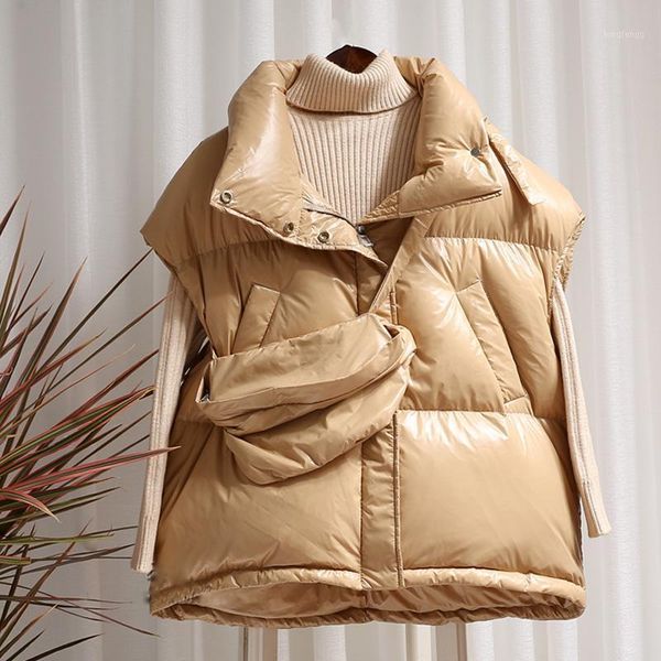 women's down & parkas women winter puffer jacket vest with backpack korean stand collar sleeveless waistcoat female white duck, Black
women's down & parkas women winter puffer jacket vest with backpack korean stand collar sleeveless waistcoat female white duck, Black