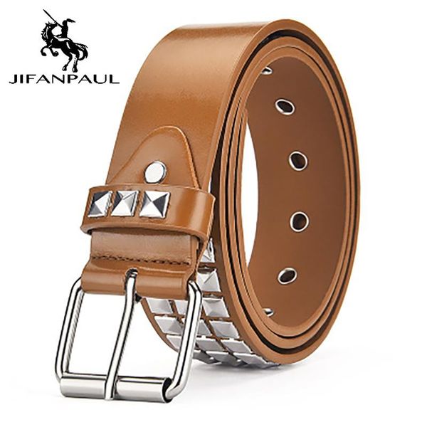 belts 2021 fashion square bead rivet metal pyramid belt men and women punk hardware jeans decoration design female, Black;brown
belts 2021 fashion square bead rivet metal pyramid belt men and women punk hardware jeans decoration design female, Black;brown