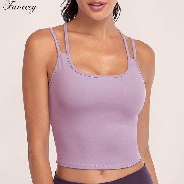 tight-fitting yoga vest women thin belt cross beautiful back running quick-drying fitness clothing with chest pad 02109, White;black
tight-fitting yoga vest women thin belt cross beautiful back running quick-drying fitness clothing with chest pad 02109, White;black