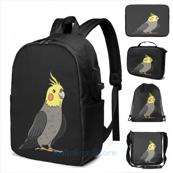 backpack funny graphic print cockatiel owner gift usb charge men school bags women bag travel laptop
backpack funny graphic print cockatiel owner gift usb charge men school bags women bag travel laptop