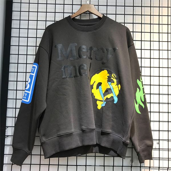 2021 new heavy fabric west sweatshirts men women oversize 3d foam mercy me hoodie autumn winter kanye cpfm.xyz pullovers c8ek, Black
2021 new heavy fabric west sweatshirts men women oversize 3d foam mercy me hoodie autumn winter kanye cpfm.xyz pullovers c8ek, Black