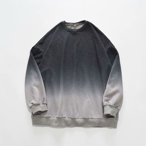 men hoodies gradient o-neck long sleeve tie dye baggy all-match hip hop male clothes korean fashion harajuku sweatshirts, Black
men hoodies gradient o-neck long sleeve tie dye baggy all-match hip hop male clothes korean fashion harajuku sweatshirts, Black