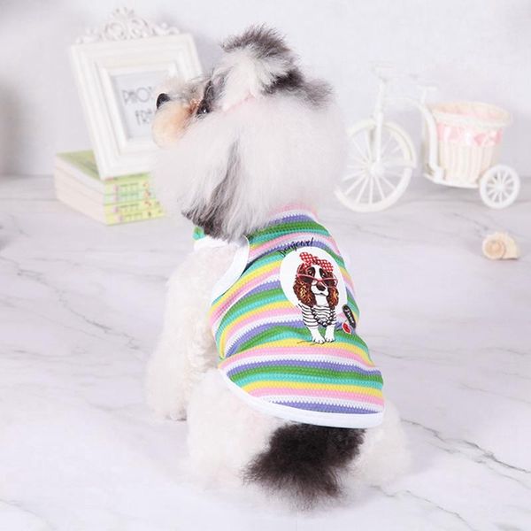 dog apparel summer vest pet clothes cotton stripe puppy clothing for small dogs chihuahua yorkshire shirts shirt suit pets products
dog apparel summer vest pet clothes cotton stripe puppy clothing for small dogs chihuahua yorkshire shirts shirt suit pets products