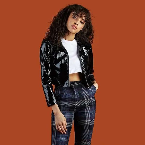 women's leather & faux punk rock gutar live show dance hip hop pu jacket black yuppie coats
women's leather & faux punk rock gutar live show dance hip hop pu jacket black yuppie coats