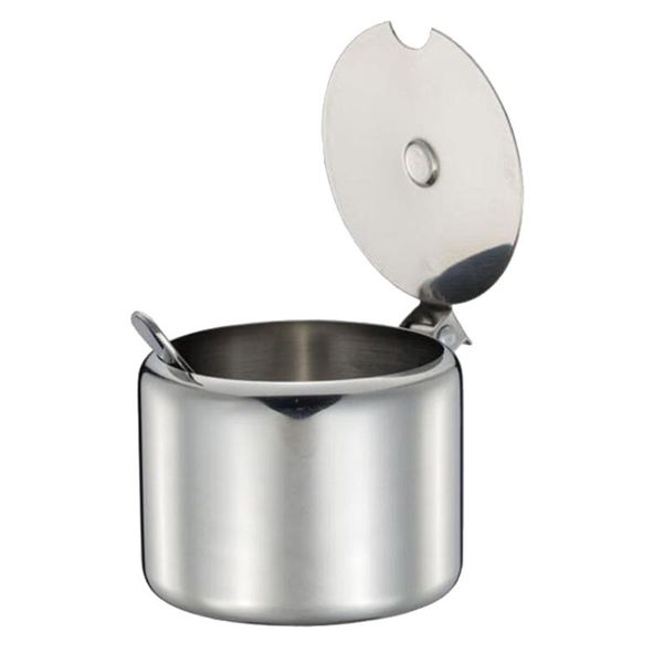 spoons 200ml/285ml spice jar seasoning can kitchen stainless steel sugar salt box for home, el, restaurant, canteen, noshery, bbq
spoons 200ml/285ml spice jar seasoning can kitchen stainless steel sugar salt box for home, el, restaurant, canteen, noshery, bbq