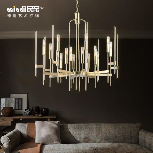 new living room chandelier postmodern luxury model room lamps villa restaurant creative champagne gold chandelier
new living room chandelier postmodern luxury model room lamps villa restaurant creative champagne gold chandelier