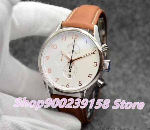 wristwatches famous chronograph quartz multi-function sport watches men stainless steel black rubber leather sapphire calendar wrist watch, Slivery;brown
wristwatches famous chronograph quartz multi-function sport watches men stainless steel black rubber leather sapphire calendar wrist watch, Slivery;brown