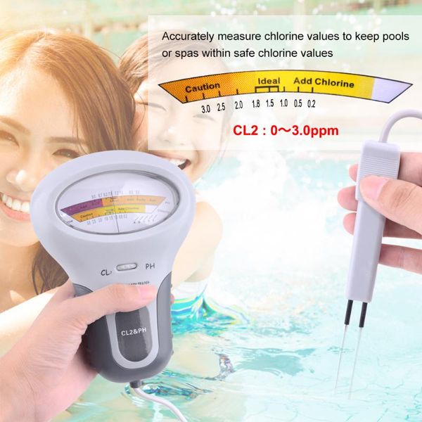pool & accessories chlorine meters ph tester 2 in 1 water quality testing cl2 level for family outdoor swimming
pool & accessories chlorine meters ph tester 2 in 1 water quality testing cl2 level for family outdoor swimming