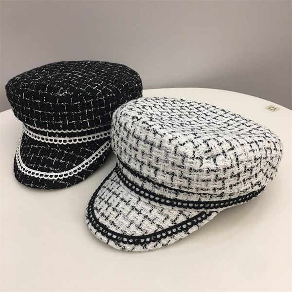 2021 new fashion winter women hats lace trimmed tweed plaid flat newsboy hat baker boy military female visor cap zmdz, Blue;gray
2021 new fashion winter women hats lace trimmed tweed plaid flat newsboy hat baker boy military female visor cap zmdz, Blue;gray
