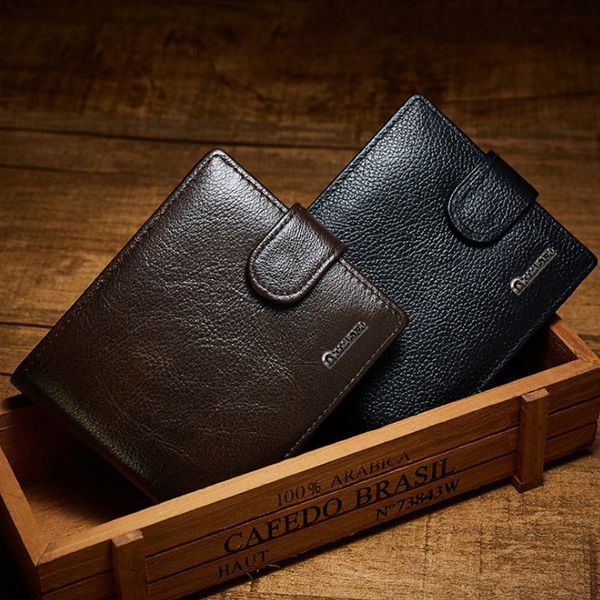 salenew on leather wallets real learn functional man small hasp short portfolio for men, Red;black
salenew on leather wallets real learn functional man small hasp short portfolio for men, Red;black