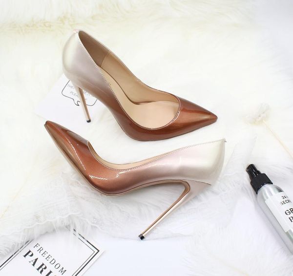 women pumps high heels gradient color shallow mouth large size 35-46 thin heels female shoes fashion women shoes, Black
women pumps high heels gradient color shallow mouth large size 35-46 thin heels female shoes fashion women shoes, Black