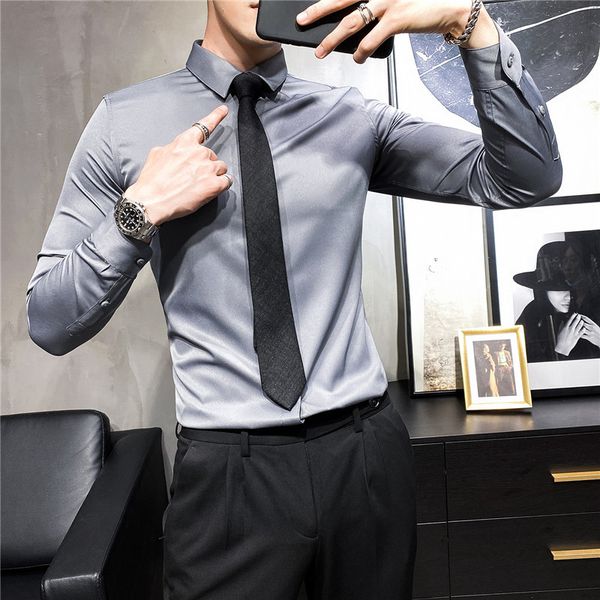7xl New 6xl 5xl-s Plus Size Style Long Men Shirts Simple Slim Fit Business Formal Wear Blouse Ho PULX, Black;brown
7xl New 6xl 5xl-s Plus Size Style Long Men Shirts Simple Slim Fit Business Formal Wear Blouse Ho PULX, Black;brown