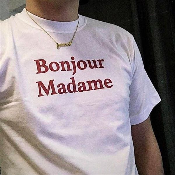 bonjour madame red letters men t shirt cotton casual funny for lady yong girl tee drop ship s 178, White;black
bonjour madame red letters men t shirt cotton casual funny for lady yong girl tee drop ship s 178, White;black