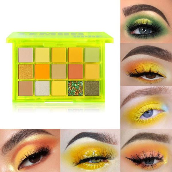 eye shadow ucanbe 15 color lemon eyeshadow palette yellow pearly matte long lasting waterproof pigment cosmetic kit tslm1
eye shadow ucanbe 15 color lemon eyeshadow palette yellow pearly matte long lasting waterproof pigment cosmetic kit tslm1