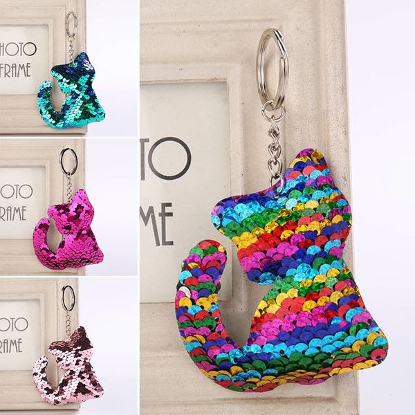 glitter heart keychain cute butterfly cat sequin animal keyring for women girls handbag star pendant car key chains jewelry gift, Slivery;golden
glitter heart keychain cute butterfly cat sequin animal keyring for women girls handbag star pendant car key chains jewelry gift, Slivery;golden