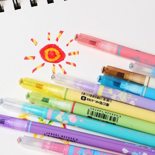 highlighters 12pcs/lot double color fluorescence pen fine marking diamond highlighter office school supplies, Black;red
highlighters 12pcs/lot double color fluorescence pen fine marking diamond highlighter office school supplies, Black;red