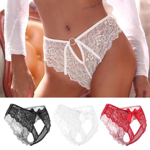 women's panties briefs underwear low waist and buttock revealing bow bandage lace one piece seduction lady, Black;pink
women's panties briefs underwear low waist and buttock revealing bow bandage lace one piece seduction lady, Black;pink