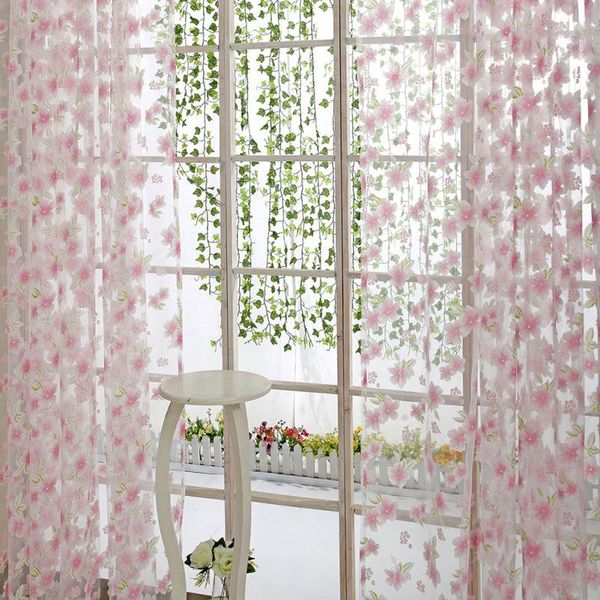 curtain & drapes flower print divider tulle voile drape panel sheer scarf valances window cuitain girls' bedroom decorations
curtain & drapes flower print divider tulle voile drape panel sheer scarf valances window cuitain girls' bedroom decorations