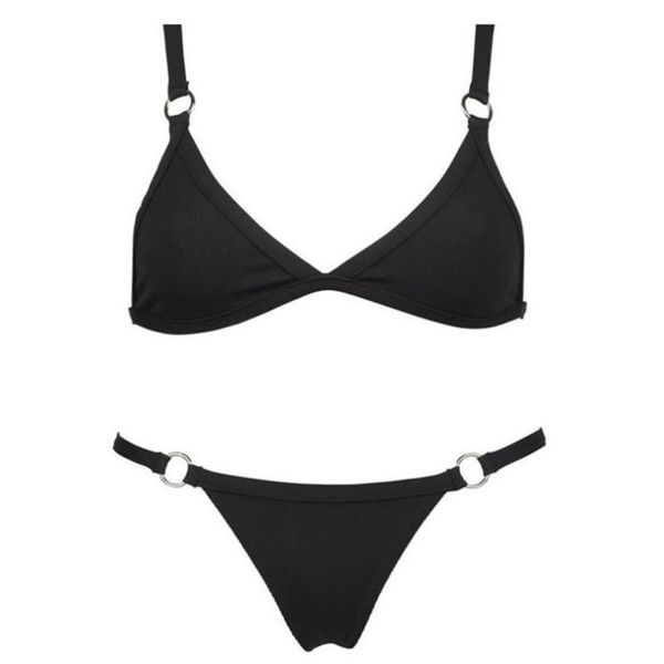 one-piece suits summer ladies beach bikini solid color split polyester swimsuit female metal ring suit
one-piece suits summer ladies beach bikini solid color split polyester swimsuit female metal ring suit