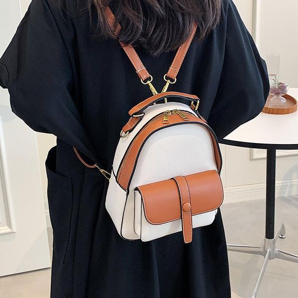 backpack style niche design retro bag 2021 korean female multi-purpose leisure travel width: 21cm
backpack style niche design retro bag 2021 korean female multi-purpose leisure travel width: 21cm