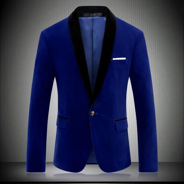 gentleman velour blazer men slim fit mens velvet blazers jacket prom stage youth clothing large size m- 8670 ihqf, White;black
gentleman velour blazer men slim fit mens velvet blazers jacket prom stage youth clothing large size m- 8670 ihqf, White;black