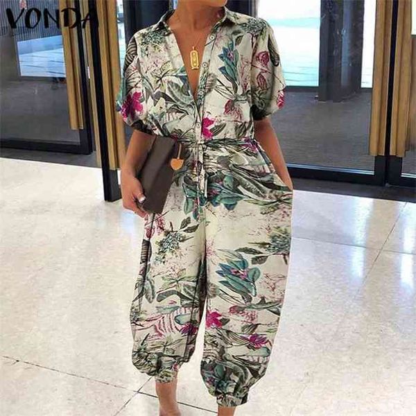 3 colors women rompers vonda vintage floral printed wide leg jumpsuits plus size loose cotton overalls femme pantalon plus size, Black;white
3 colors women rompers vonda vintage floral printed wide leg jumpsuits plus size loose cotton overalls femme pantalon plus size, Black;white