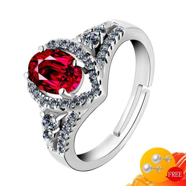 cluster rings retro women ring 925 silver jewelry oval shape ruby zircon gemstones accessories open finger for wedding engagement party, Golden;silver
cluster rings retro women ring 925 silver jewelry oval shape ruby zircon gemstones accessories open finger for wedding engagement party, Golden;silver