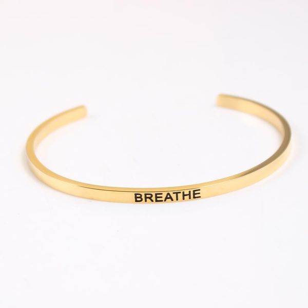 bangle 316l stainless steel engraved positive inspirational hand imprint (breath) message, Black
bangle 316l stainless steel engraved positive inspirational hand imprint (breath) message, Black