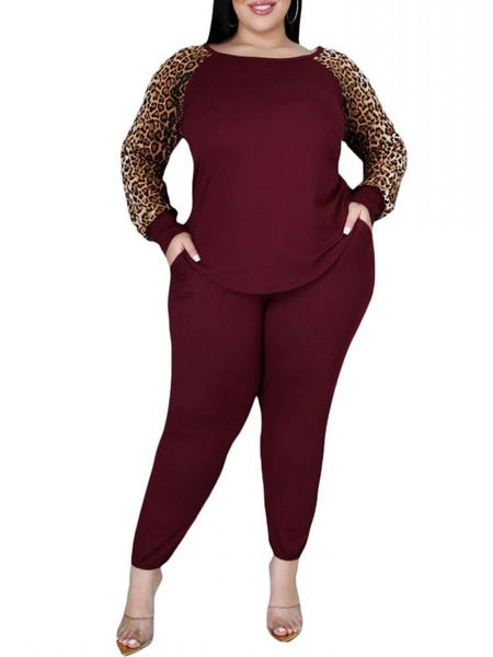 women's two piece pants two-piece leopard print contrast color 2021 fall fashion dashiki long-sleeved and trousers with casual suit, White
women's two piece pants two-piece leopard print contrast color 2021 fall fashion dashiki long-sleeved and trousers with casual suit, White